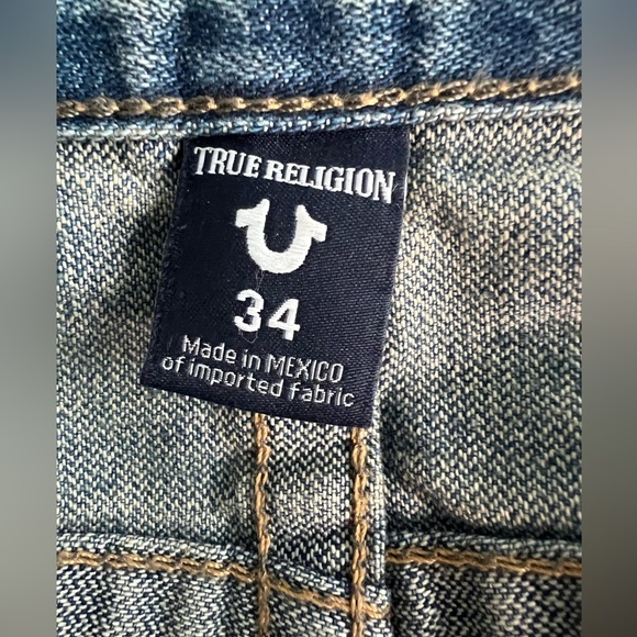 True religion men’s size 34 Ricky with the flap jeans - Picture 7 of 12